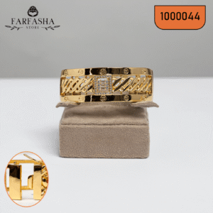 أساور جولد بليتد طلاء ذهب حقيقي كود 1000044 1